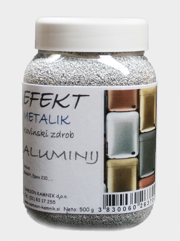 METALIK Kovinski zdrob ALUMINIJ  500 g