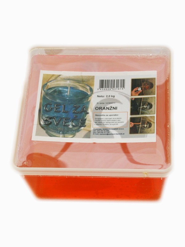 GEL WAX orange 2 kg