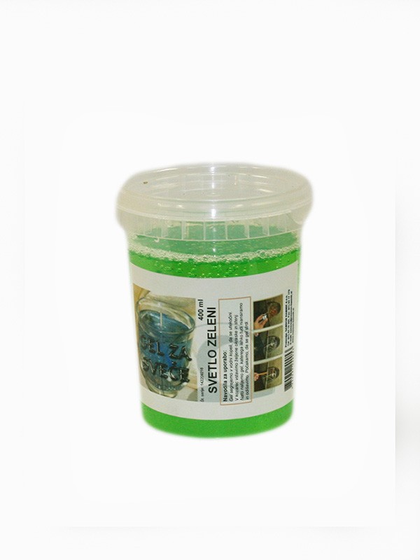 GEL WAX light green 400 ml