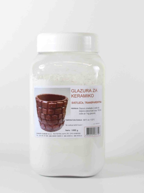 GLAZURA - TRANSPARENT svetleča 1kg