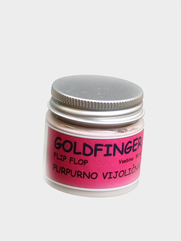 GOLD FINGER FLIP FLOP purpurno vijolična 50 ml