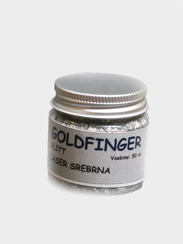 GOLDFINGER GLITT Laser silver 50 ml