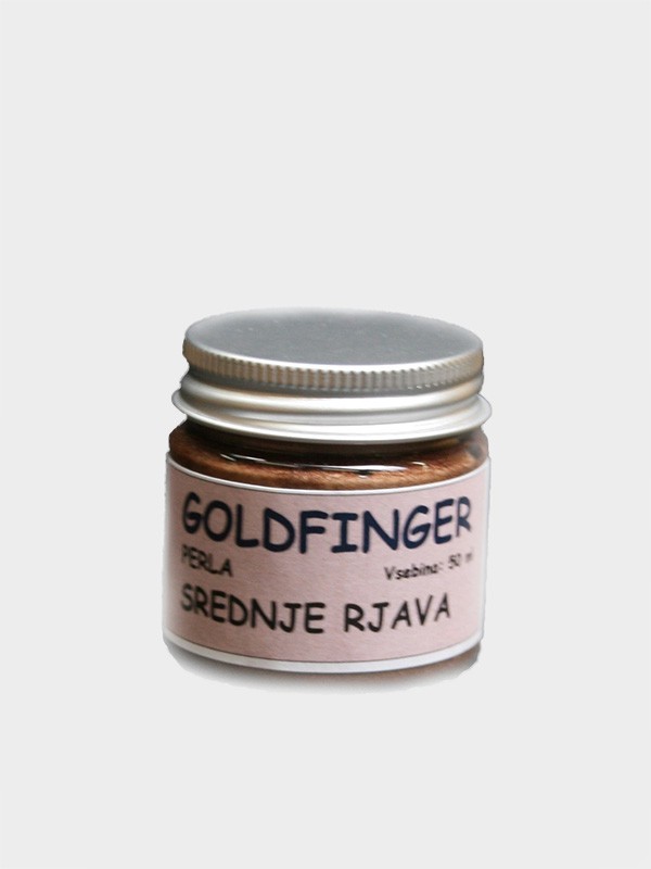 GOLD FINGER PERLA srednje rjava  50 ml