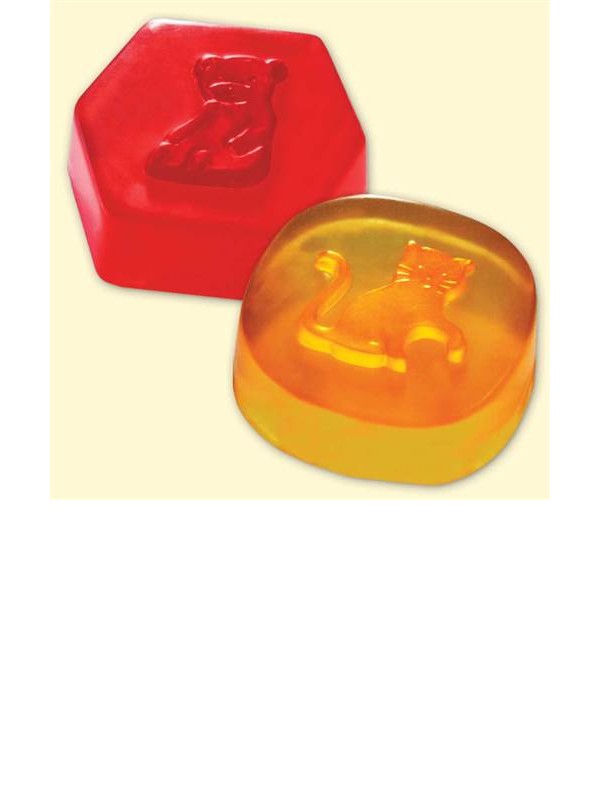 SOAP MOULD Bear / cat