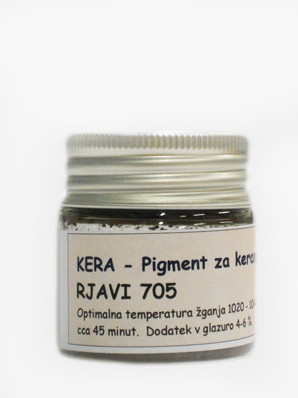 KERA - Pigment RDEČE RJAV  705          30 g