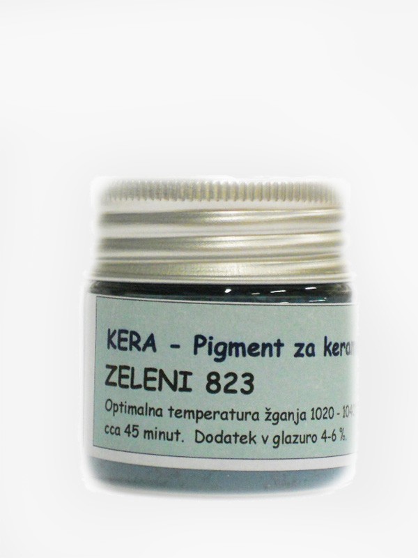 KERA- Pigmant KOBALT ZELEN  823   30 g