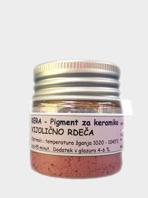 KERA - pigment vijolično rdeč 21          30 g