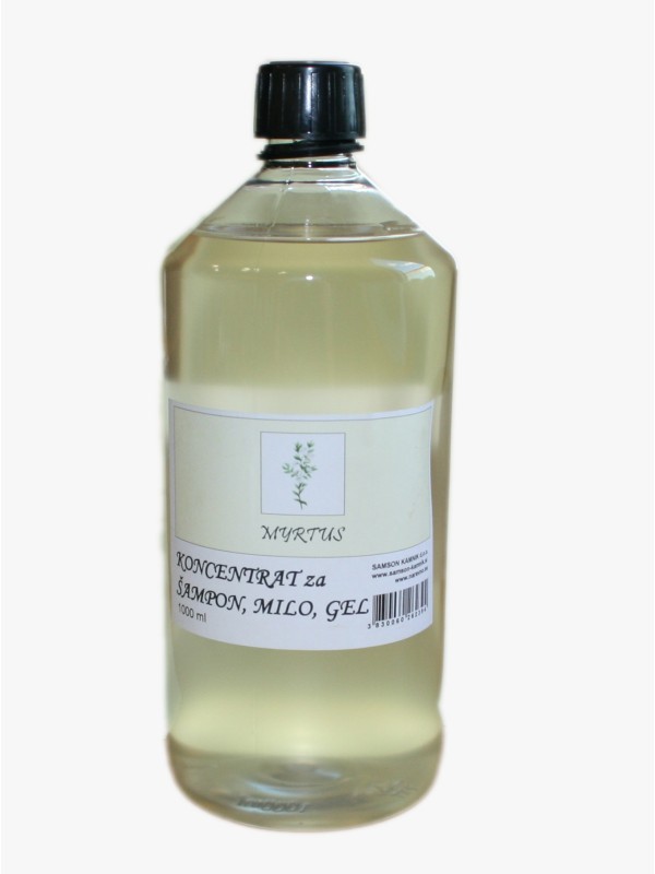 MYRTUS koncentrat za šampon, milo, gel 1l