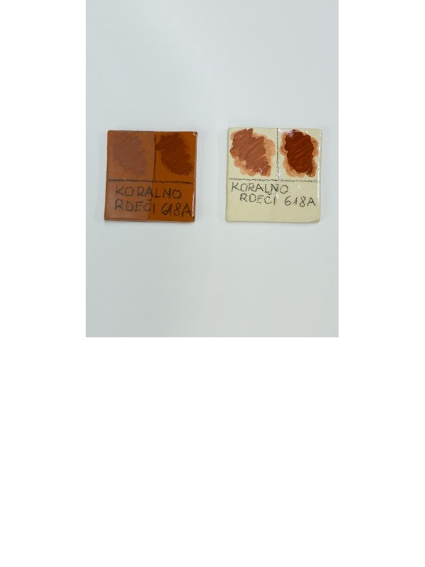 KERA Underglaze pigment CORAL RED 618 A 30 g