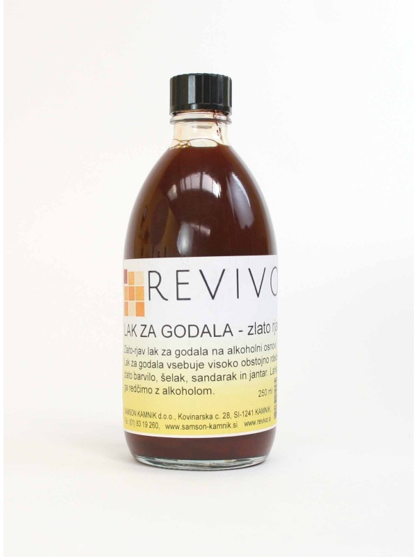 LAK ZA GODALA - zlato rjav      250 ml