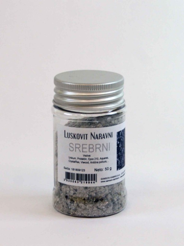 FLAKED natural SILVER 50 g