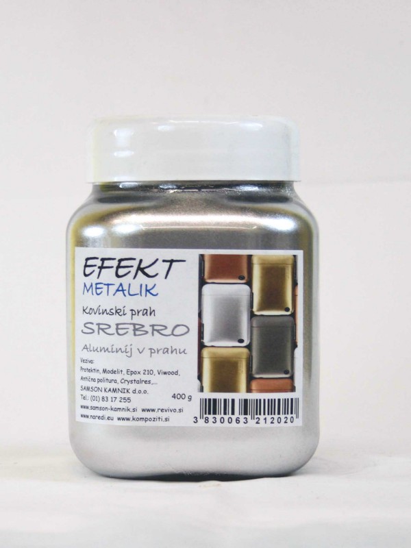 EFFECT METALLIC powder SILVER 400 g