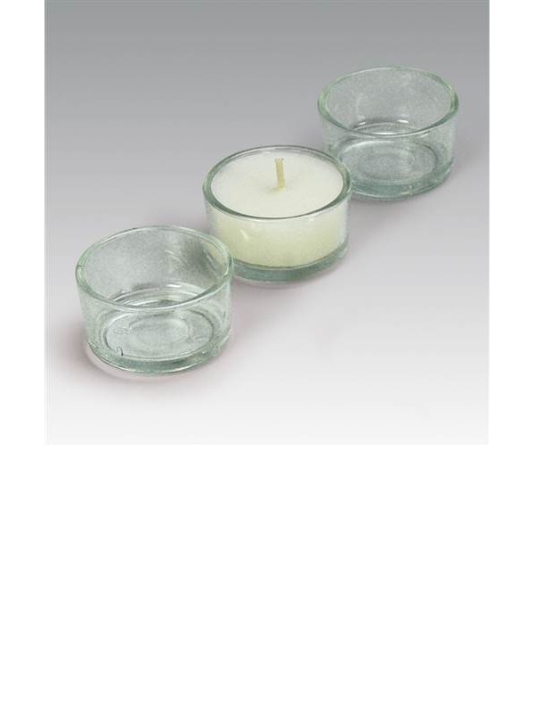 GLASS POTS FOR WARMER CANDLES