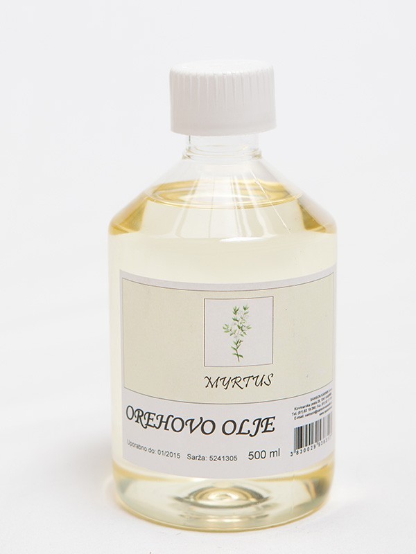 OREHOVO OLJE -hladno stiskano (100 ml, 250 ml, 500 ml, 1 l)