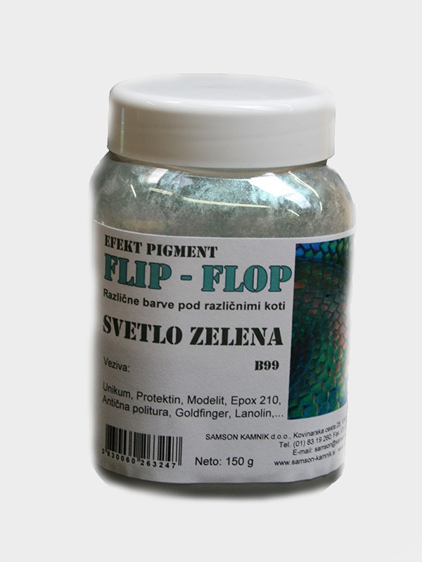 FLIP FLOP  svetlo zelena B99  150 g