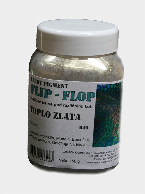 FLIP FLOP  toplo zlata B49   150 g