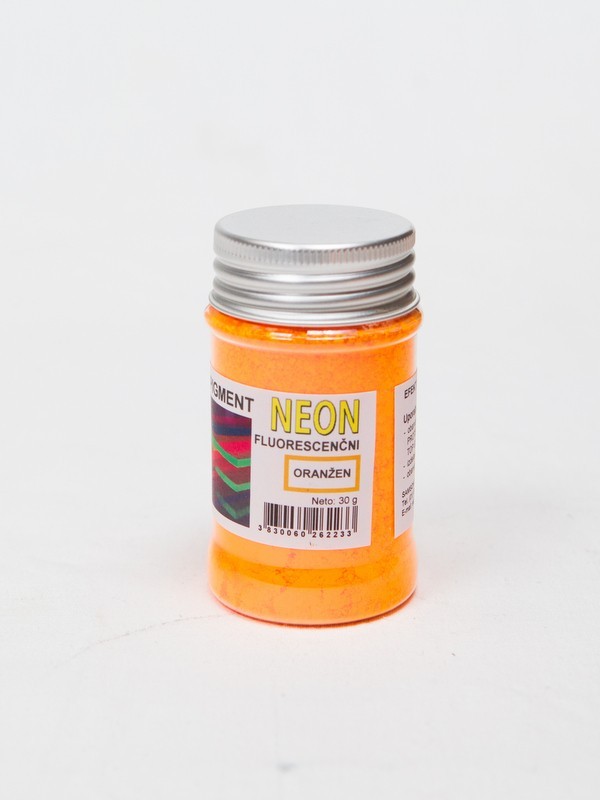 NEON - ORANŽEN fluorescenčni pigment 