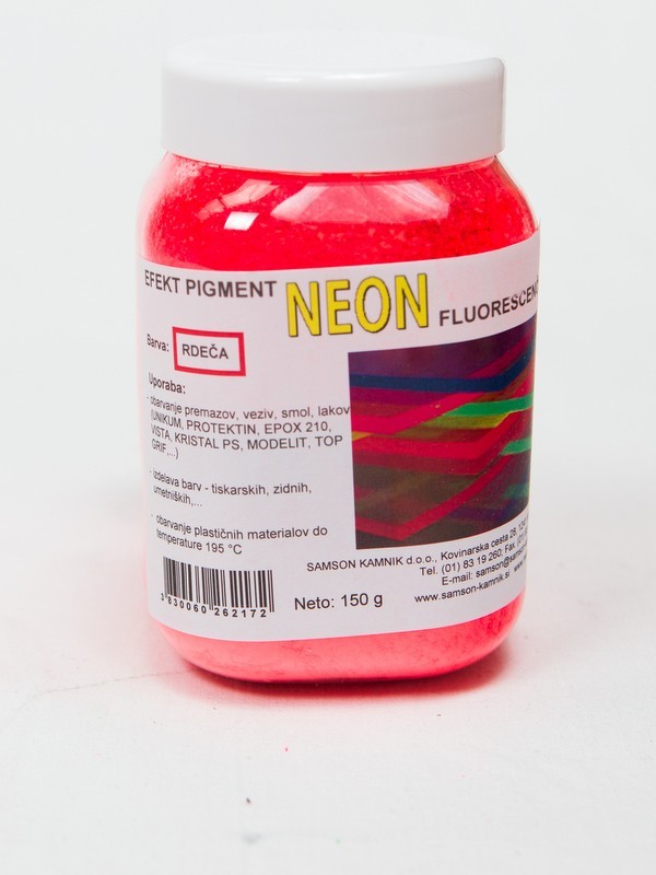 NEON - RDEČ fluorescenčni pigment