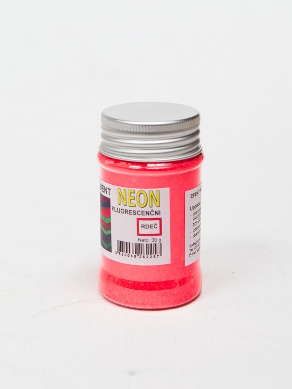 NEON - RDEČ fluorescenčni pigment