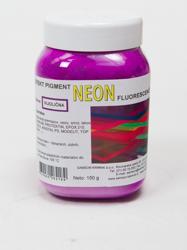 NEON - VIOLET fluorescenčni pigment