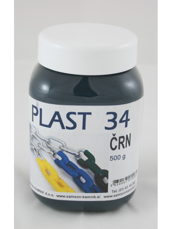 PLAST 34 Plastic dip coating material BLACK 500 g