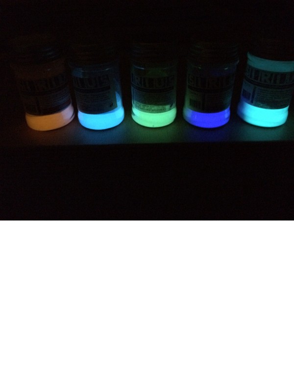 Sirius luminescent pigments by day and night