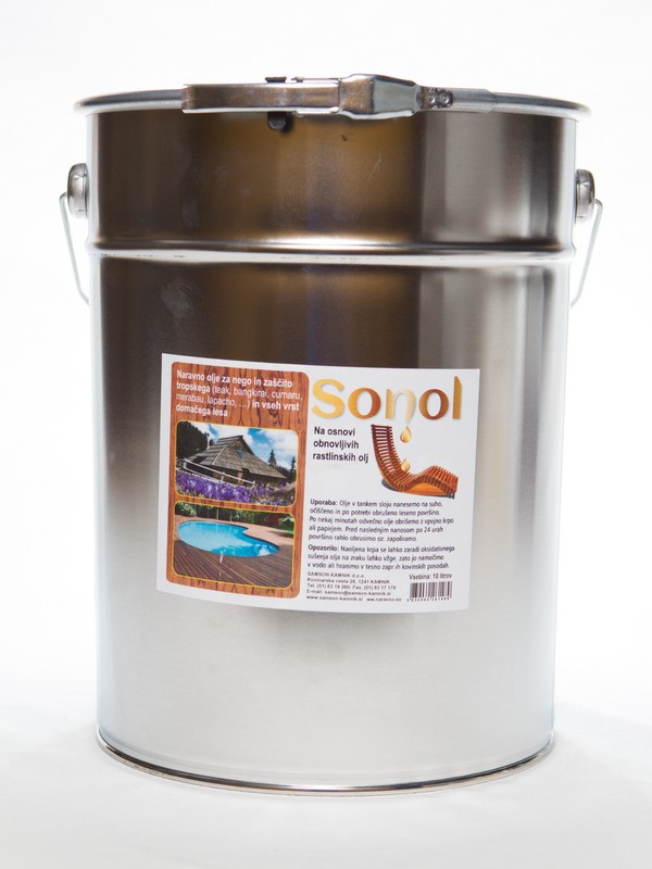 SONOL natural outdoor tropical wood protection 10 l