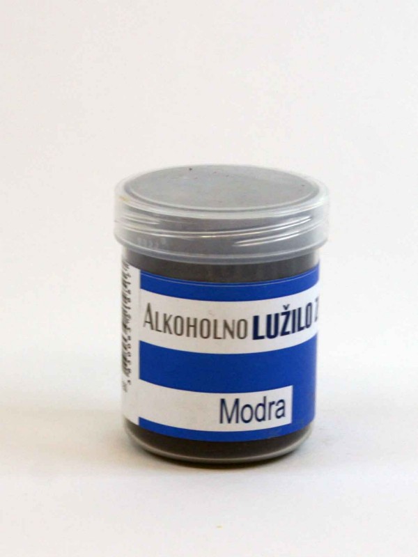 WOOD STAIN alcohol based BLUE 10 g
