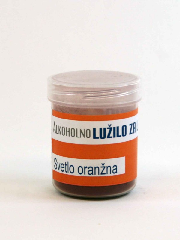 Lužilo za les ALKOHOLNO - SVETLO ORANŽNA 10 g