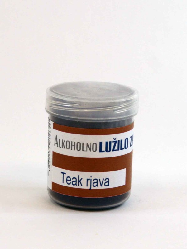 Lužilo za les ALKOHOLNO - TEAK RJAVA 10 g